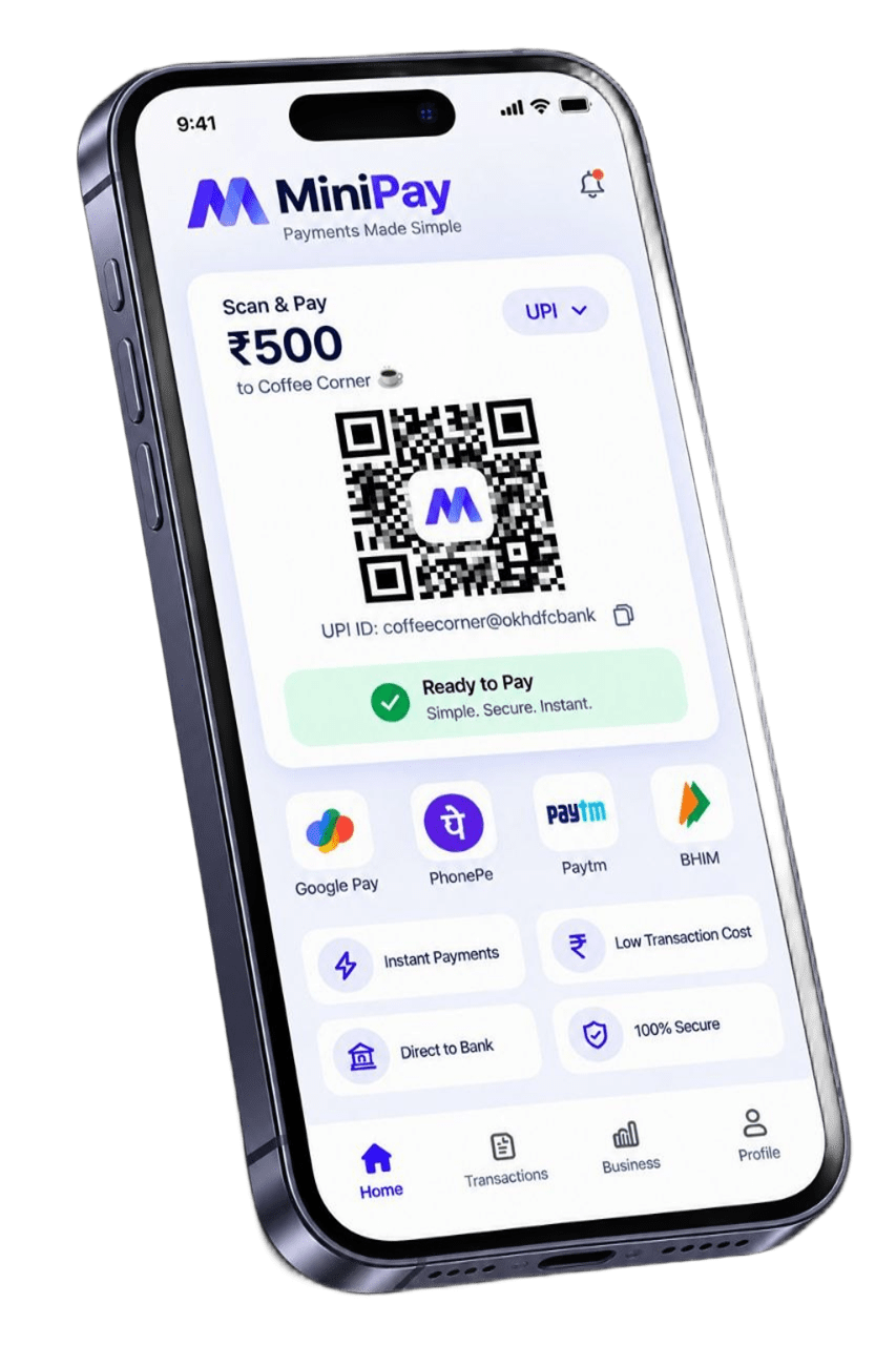 MiniPay Payment Screen